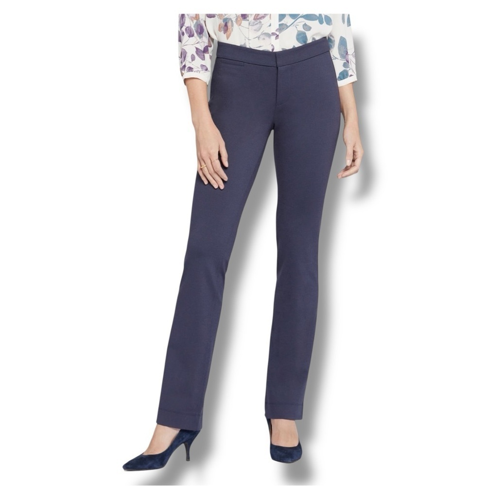 NYDJ Stretch Knit Trouser - Size 16 Evening Tide (Blue)
